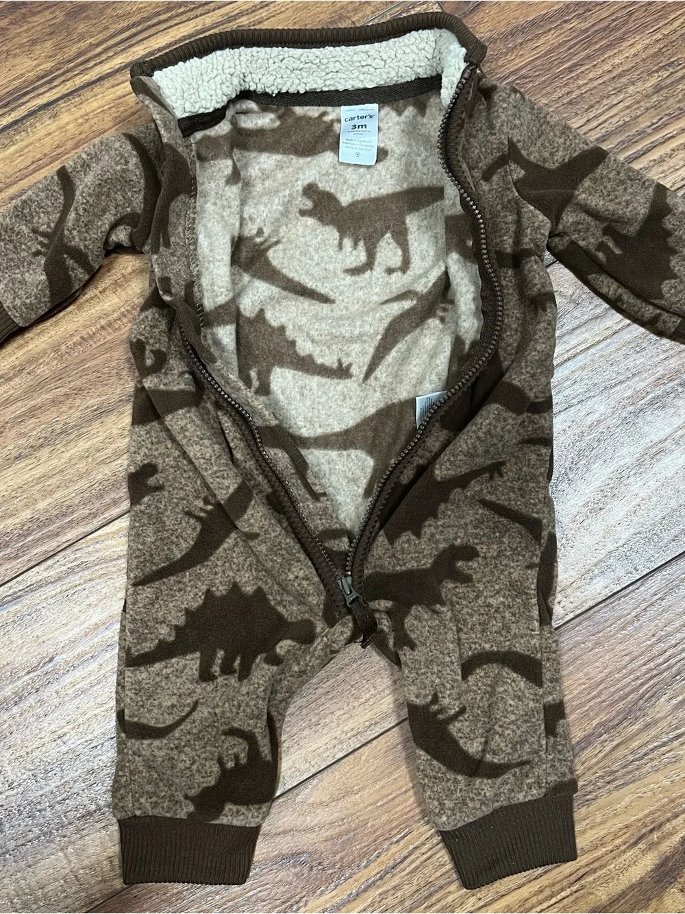 Carter’s 3M Onesie/Pant, Pjs, Outfit Bundle (5) - Blue, Brown, Dino, Lion, Bear